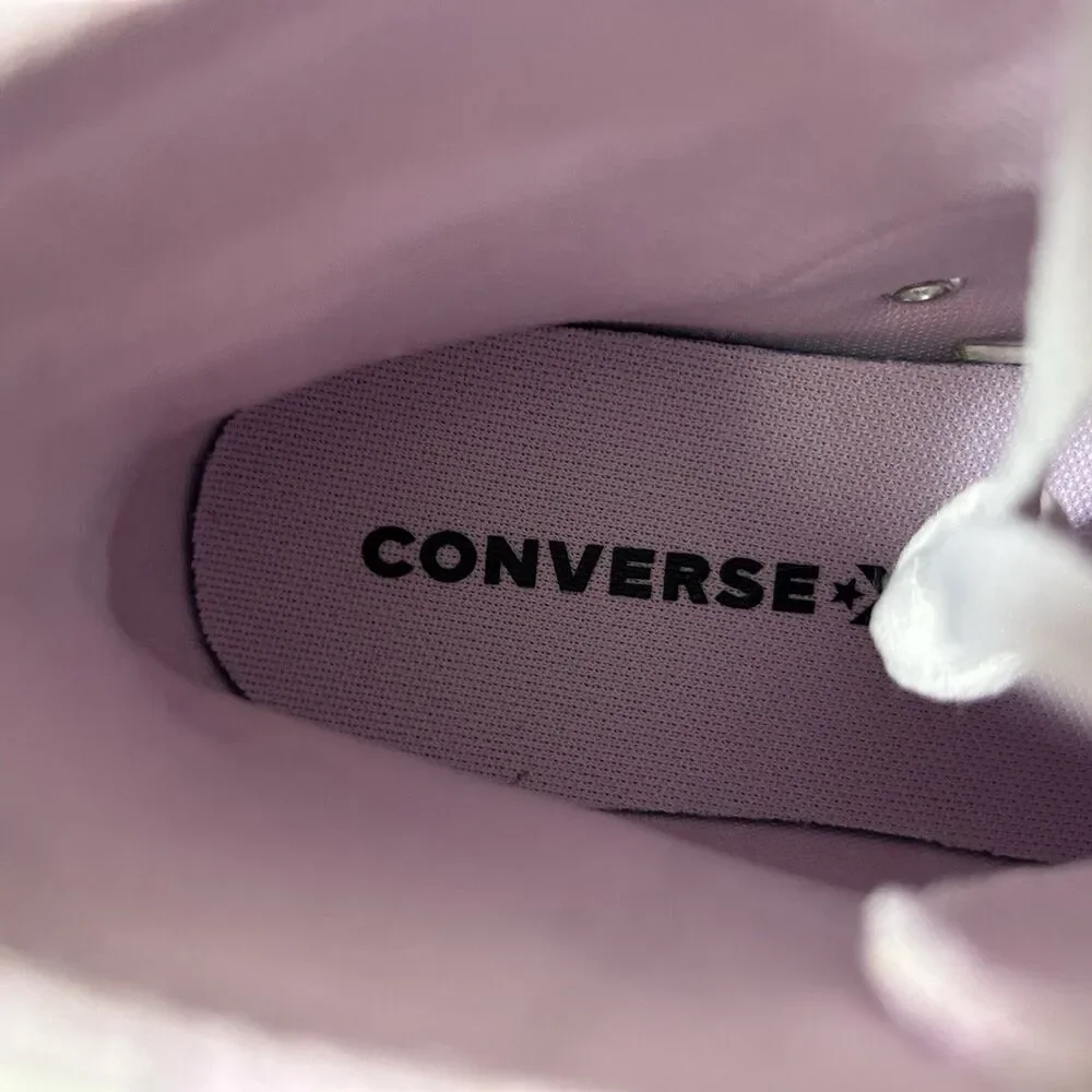 Converse Chuck Taylor All Star Hi A08117F Girls Size 2.5 Floral Lavender Shoes